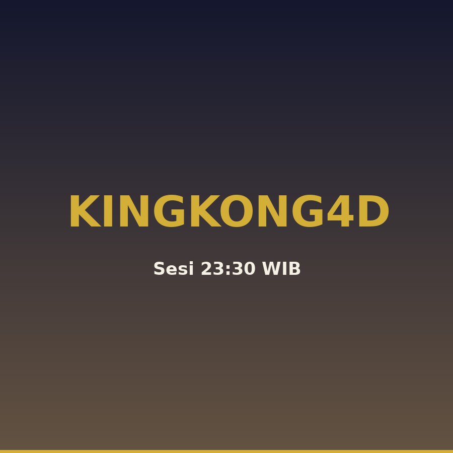 Data Kingkong Live Draw Kingkong4D 3 Oktober 2026, Paito Terbaru